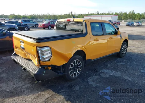 2023 Ford Maverick Lariat из США, поврежденный, VIN 3FTTW8F95PRB01707